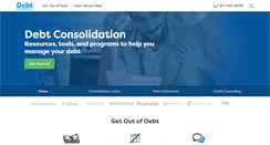 Desktop Screenshot of debtconsolidation.com